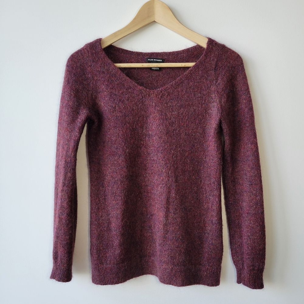 Club Monaco Merino & Mohair Top